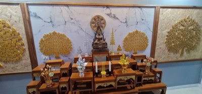 งานรับเหมาสร้างห้องพระ
