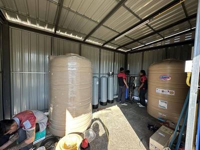 ติดตั้งเครื่องกรองน้ำระบบ RO อบต.พุทธบาท (บ้านผาทอง)